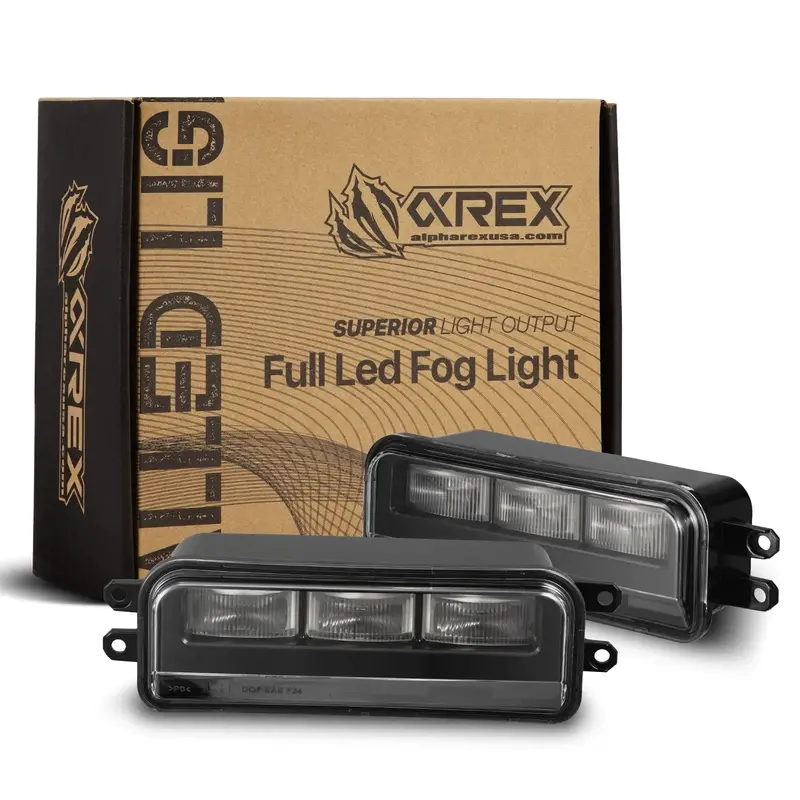 Alpharex Double Tap Dual Color Led Projector Fog Lights - 2024+ Tacoma / 2025+ 4Runner 1