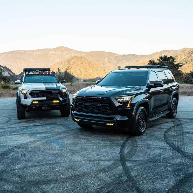 Alpharex Double Tap Dual Color Led Projector Fog Lights - 2024+ Tacoma / 2025+ 4Runner 2