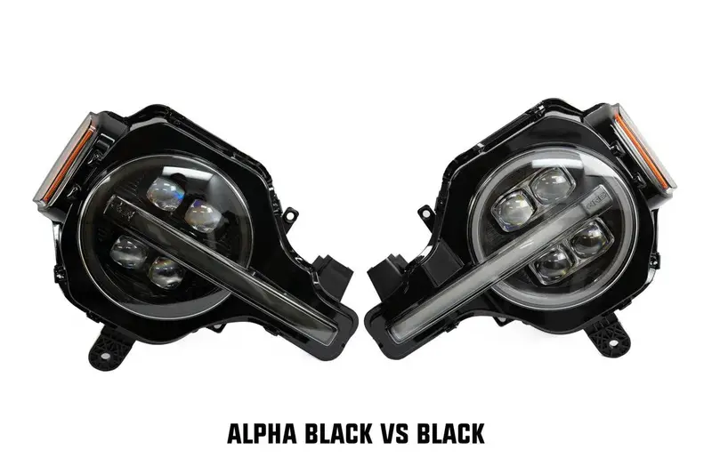 Alpharex Nova Series Quad Projector Led Headlights - 2021+ Bronco 2