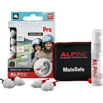 Alpine Hearing Protection Motosafe Pro Earplugs 1
