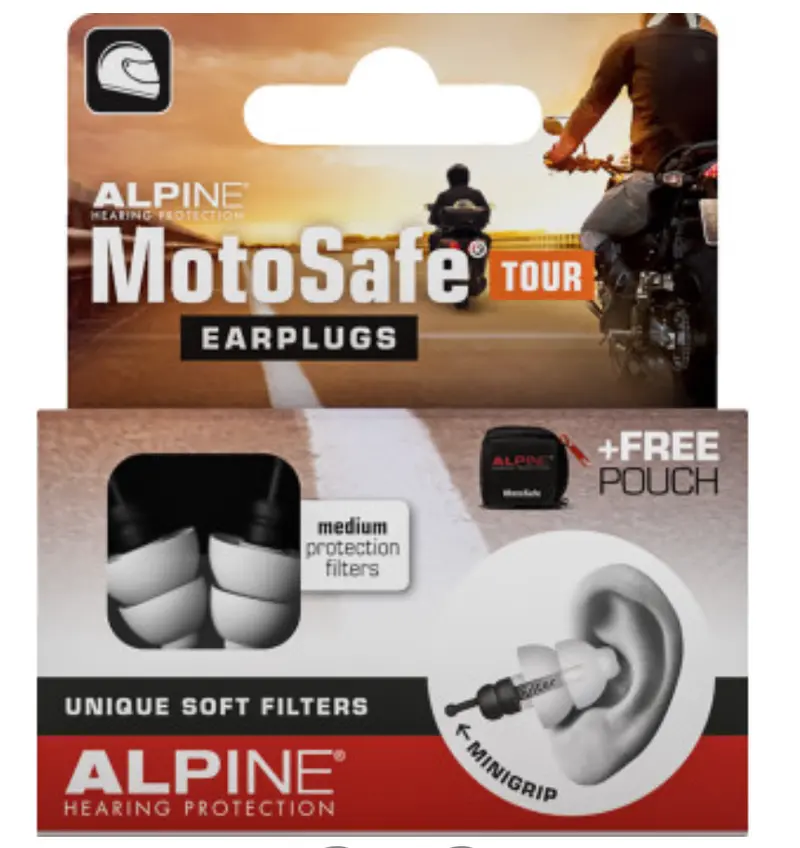 Alpine Hearing Protection Motosafe Tour Earplugs 1