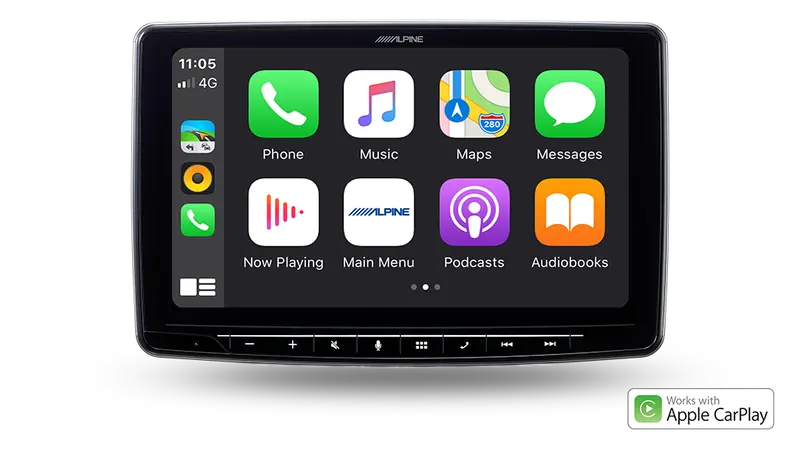 Alpine Ilx-F259e 9Inch Halo Carplay/Android Auto  Digital Media Station 1