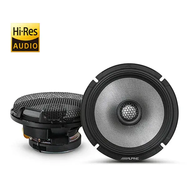 Alpine R2-S65 Type R 6.5Inch Hi-Res Coaxial 2 Way Speakers 1