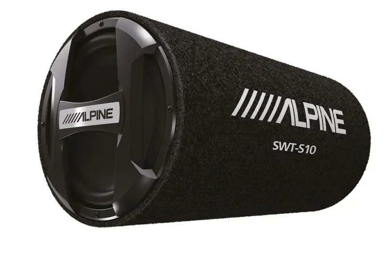 Alpine Swt-S10 10Inch 1200Watts Bass Reflex Subwoofer Tube 1
