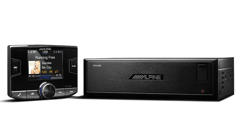 Alpine Utx-A09 Hi-Res Audio Digital Media Receiver Ideal For Classic Cars 1