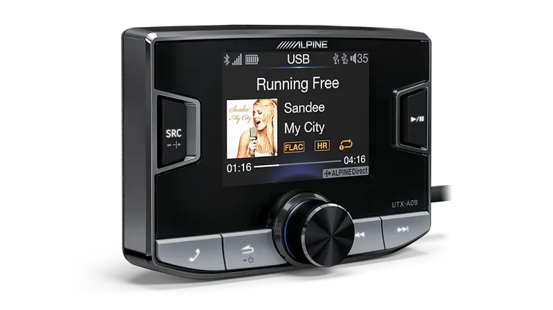 Alpine Utx-A09 Hi-Res Audio Digital Media Receiver Ideal For Classic Cars 2