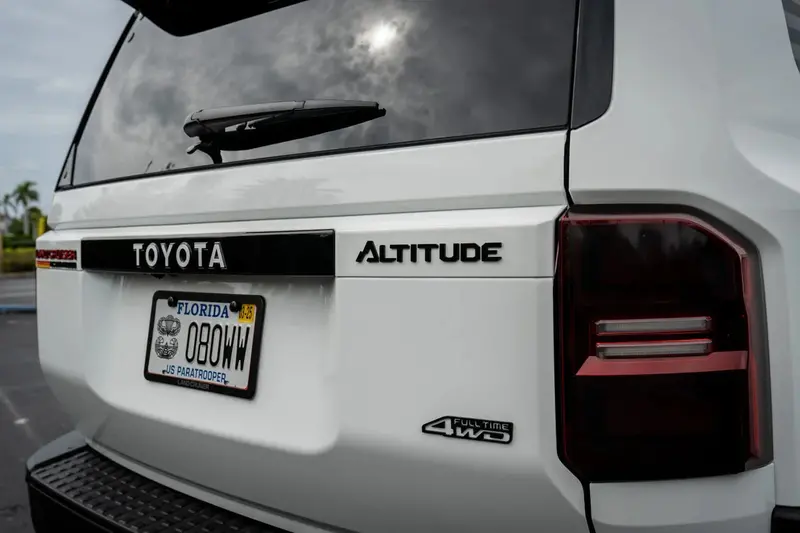 Altitude Lc 250 Acrylic Laser Series Tailgate Badge - 2024+ Land Cruiser 1