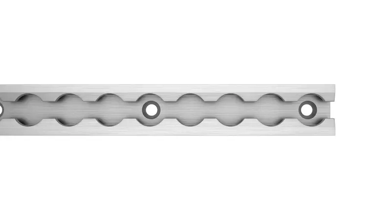 Aluminium Cargo Track 34Mm X 1M 1