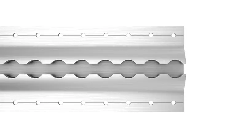 Aluminium Cargo Track 95Mm X 1.18M 1