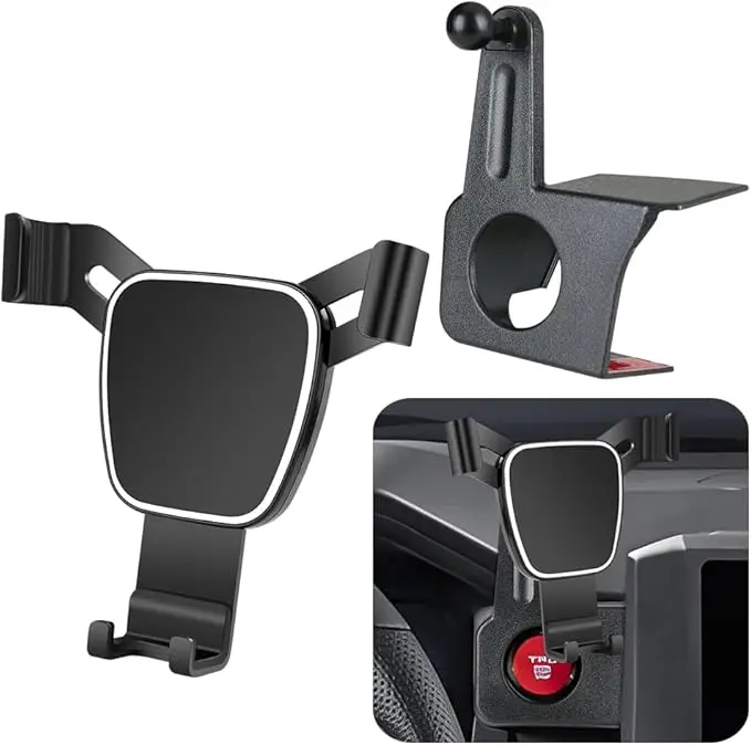 Ama Car Phone Holder Mount With 17Mm Ball - 2024+ Tacoma / 2025+ 4Runner 1