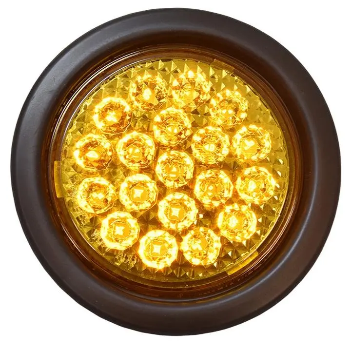 Amber-Round 110Mm Insert+Grommet 1