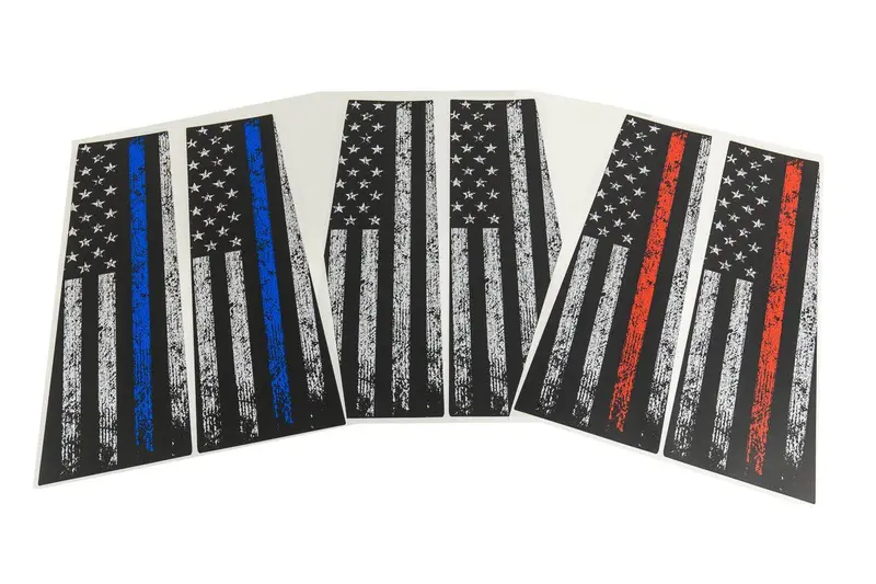 American Flag B Pillar Protection Kit (Printed Series) - 2021+ Bronco 4 Door 2