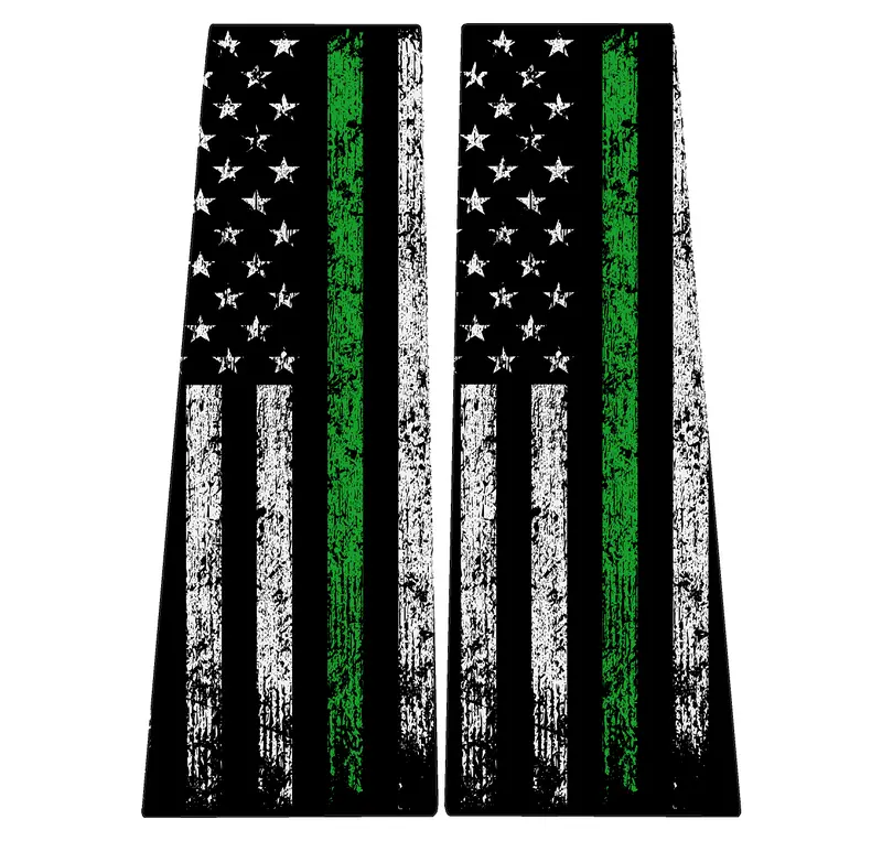 American Flag B Pillar Protection Kit (Printed Series) - 2021+ Bronco 4 Door 4