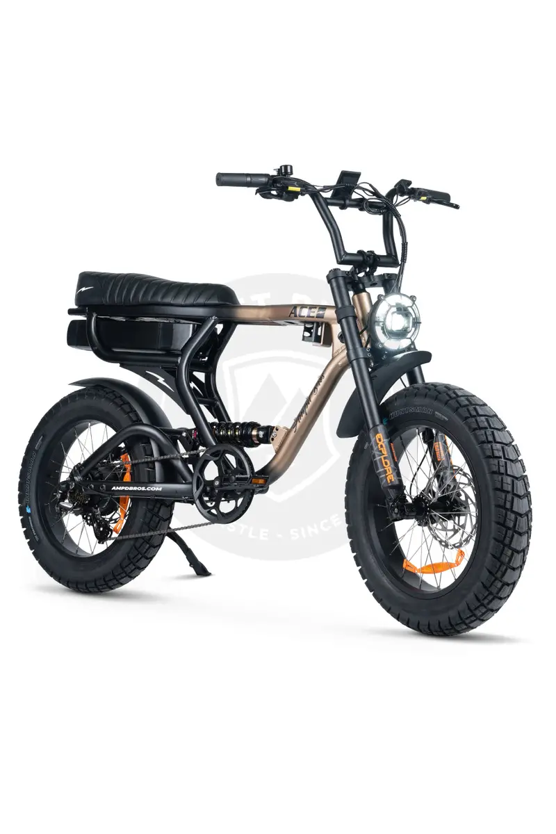 Ampd Bros Ace-X Pro S4 Dual Suspension Fat Tyre Electric Bike 1
