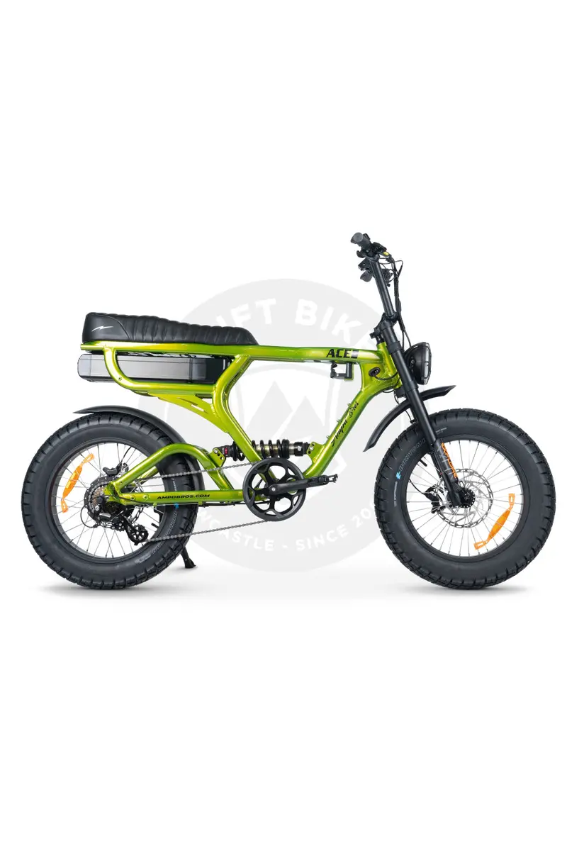 Ampd Bros Ace-X Pro S4 Dual Suspension Fat Tyre Electric Bike 3