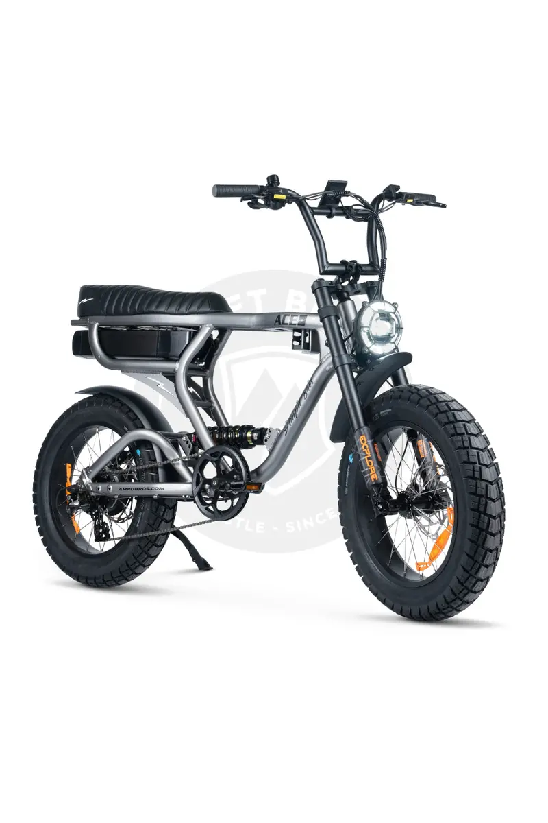 Ampd Bros Ace-X Pro S4 Dual Suspension Fat Tyre Electric Bike 4