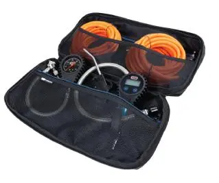 Arb Double Inflation Case Black - Large | Arb Air Systems Dual Hose Storage 1