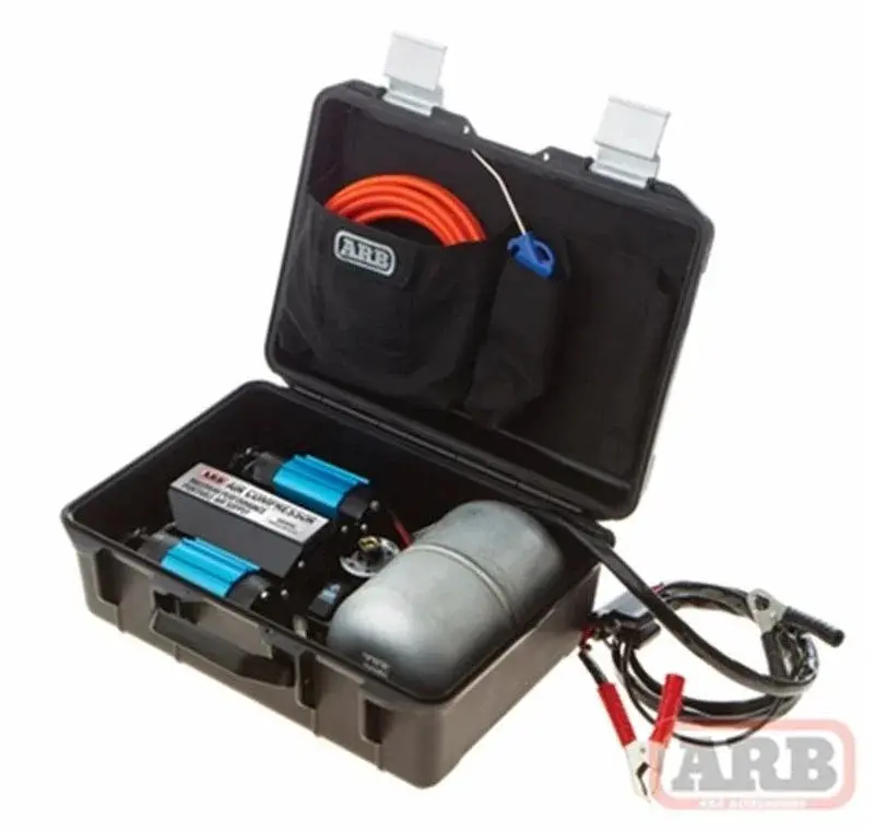Arb Portable Twin Motor Air Compressor W/ Tank Kit - Universal 1