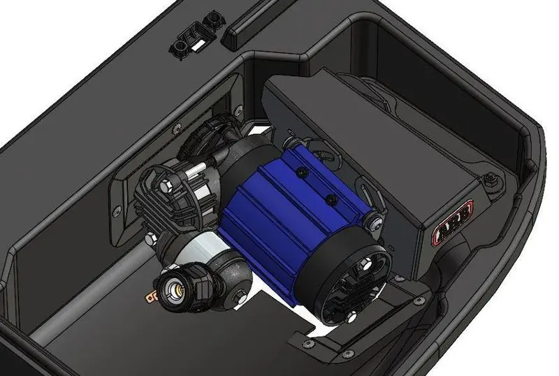 Arb Single On-Board Air Kit — Ford Everest My22 (3540370S) 1