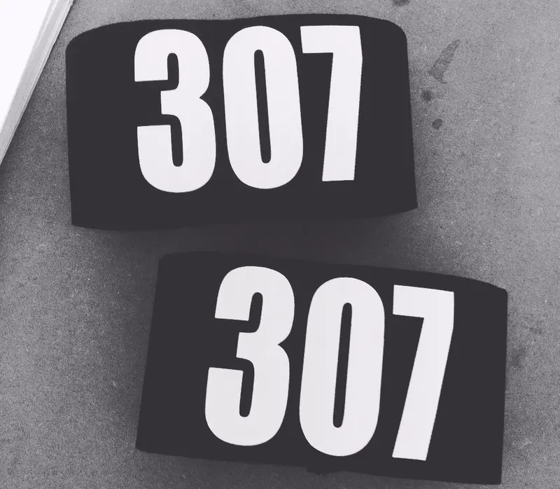 Arm Bands - Black/White 1