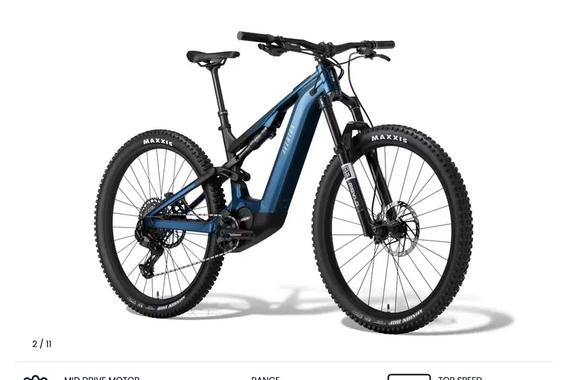 Aventon Current Adv Full Suspension Electric Mountain Bike 2026 1