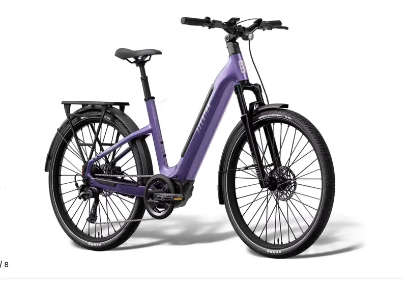 Aventon Level 4 Adv Mid-Drive Step Thru Electric Bike 1