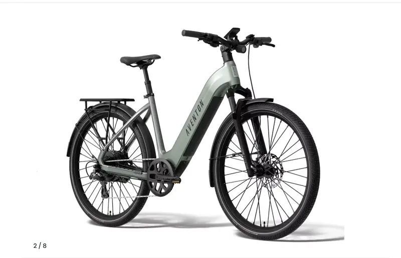 Aventon Level 4 Rec Step Thru Commuter Electric Bike 1