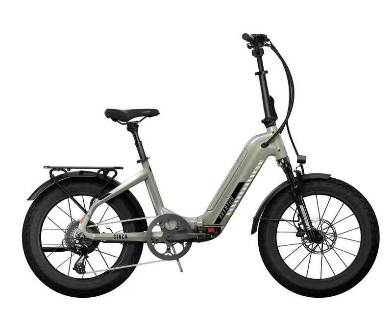 Aventon Sinch 2.5 Fat Tire Step Thru Folding Electric Bike 1