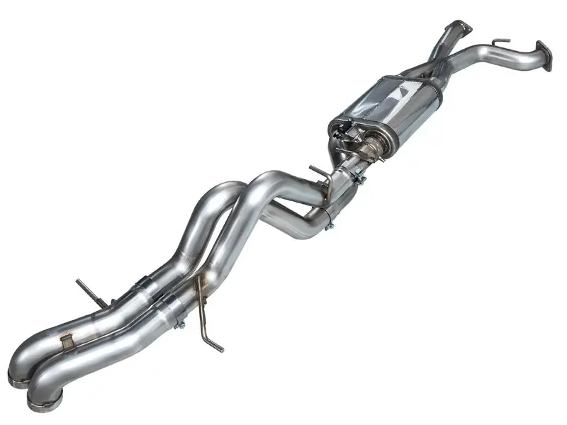 Awe Tuning 22-24 Ford Bronco Raptor 4Wd Dual Bashguards Cat-Back Switchpath Exhaust (No Tips) - 2022+ Bronco Raptor 1