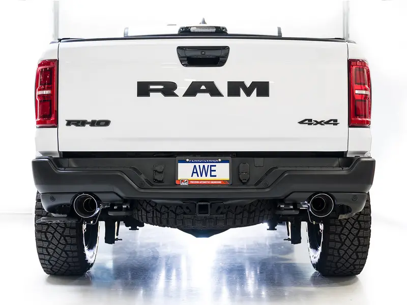 Awe Tuning Dual Rear Exit Catback Exhaust - 2025+ Ram 1500 Rho 1