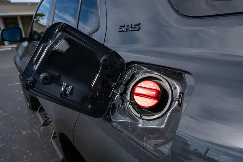 Axis Japan Aluminum Premium Gas Cap Cover - 2024+ Land Cruiser / Gx 550 / Tacoma / 2025+ 4Runner 2