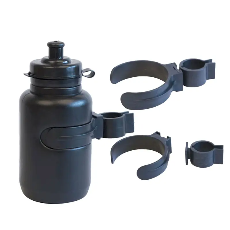Azur Kid's Water Bottle And Cage Black 1