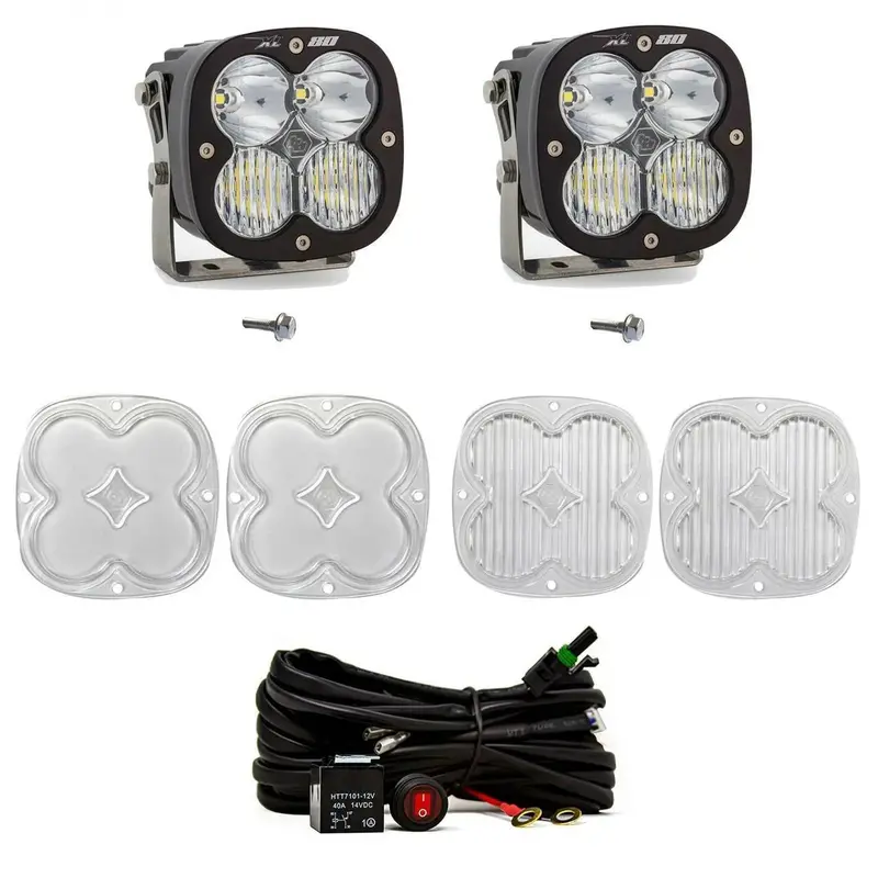 Baja Designs A Pillar Xl80 Ditch Light Kits - 2021+ Bronco 1