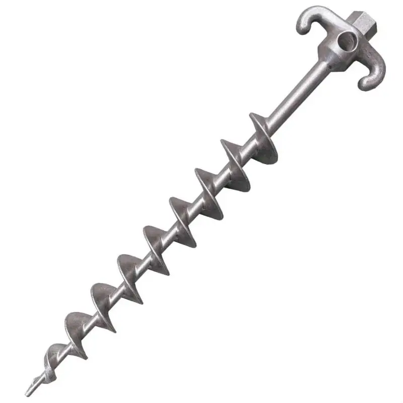 Big Dog Screw-In Pegs™ (350Mm) | Soft Ground & Mud Anchoring Pegs  - Sold Each 1