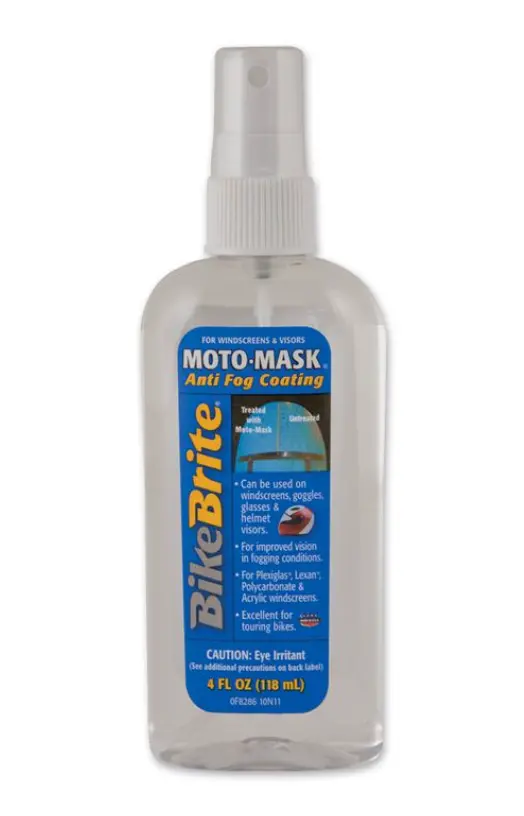Bike Brite Anti Fog Coating For Windshields And Faceshield's 1
