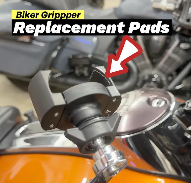 Biker Gripper Replacement Pads (1-Pair) 1