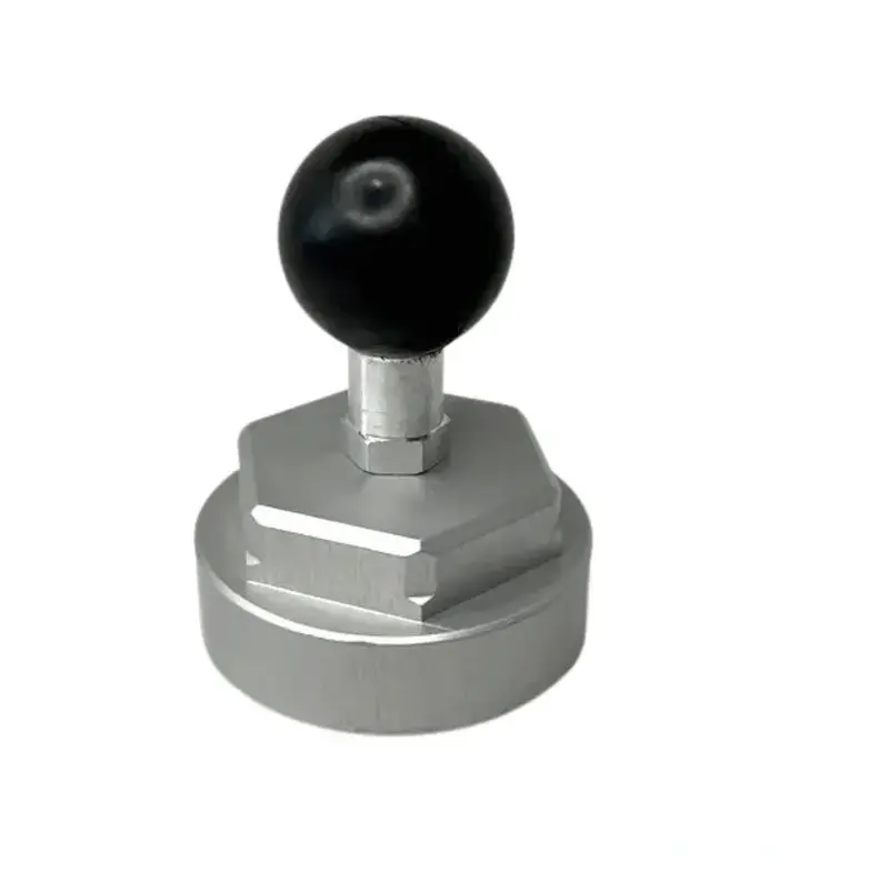 Biker Gripper Yamaha Fjr Stem Mount With 1" Rubberized Ball Shaft (Mount Only) 1
