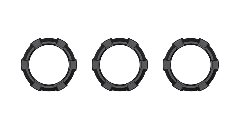 Black V2 Climate + Drive Mode Knobs - 2024+ Tacoma / 2025+ 4Runner 1