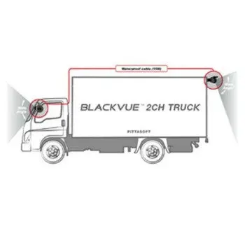 Blackvue Dr750x-2Ch Full Hd Truck Dashcam With 32Gb Micro Sd Card 2