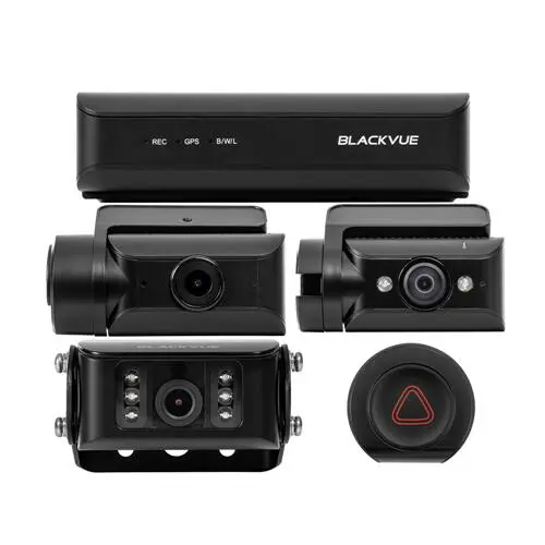 Blackvue Dr770x Box Truck Pro 3Ch Dash Camera – Front, Rear & Interior (Truck & Heavy Vehicle Protection) 1