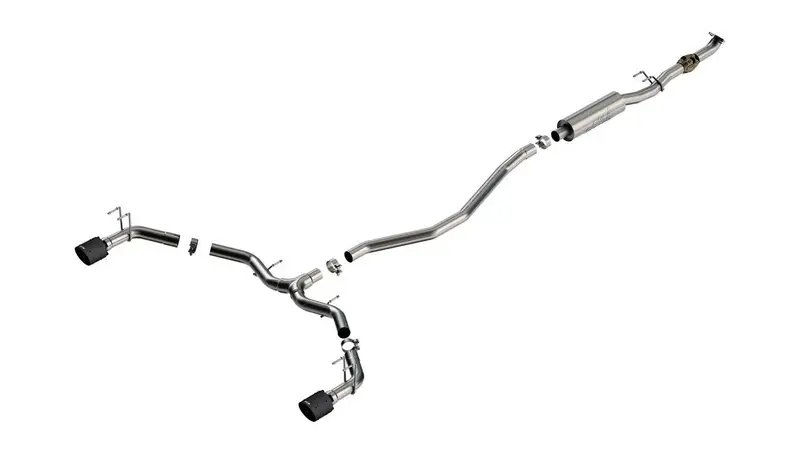 Borla S-Type 1.5L Cat-Back Exhaust System - 23+ Integra / 22+ Civic 1