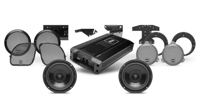 Boss Audio Bhd3f For 1998 And Newer Harley-Davidson Street Glide, Road Glide, And Electra 1