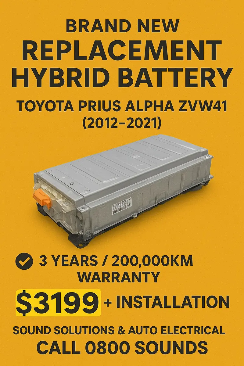 Brand New Toyota Prius Alpha Zvw41 Hybrid Battery (2012-2021) With 3 Years Warranty 1