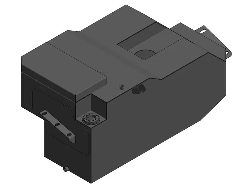 Brown Davis 100L Replacement Long Range Fuel Tank To Suit Toyota Hilux (1997-2005) All 2Wd Models 1
