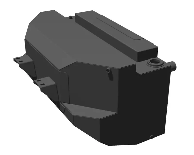 Brown Davis 110L Auxiliary Long Range Fuel Tank To Suit Toyota Landcruiser 40 Series - Bj/Fj40 - Short Wheel Base 1