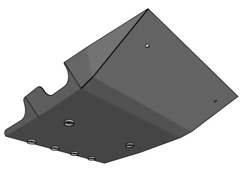 Brown Davis 2 Piece Underbody Protection Kit To Suit Volkswagen Amarok (2011-2023) 4 Cylinder Diesel 1