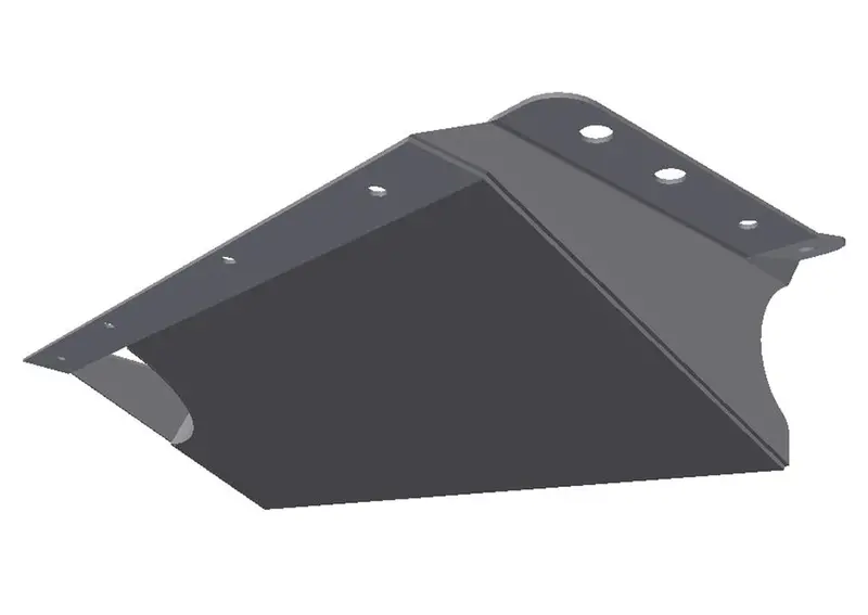 Brown Davis Front Underbody Protection To Suit Nissan Patrol Gq Y60 (1991-1997) Suits Vehicles With Tow Hook On The Inside Of The Chassis Rail 1
