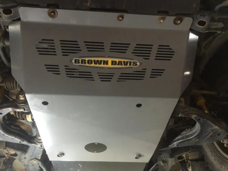 Brown Davis Front Underbody Protection To Suit Toyota Prado 120 Series 1