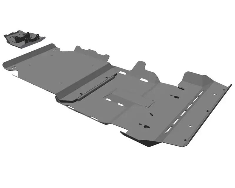 Brown Davis Full Underbody Protection Kit To Suit Toyota Prado 150 Series - Models With Kdss Suspension - Diesel Only 1