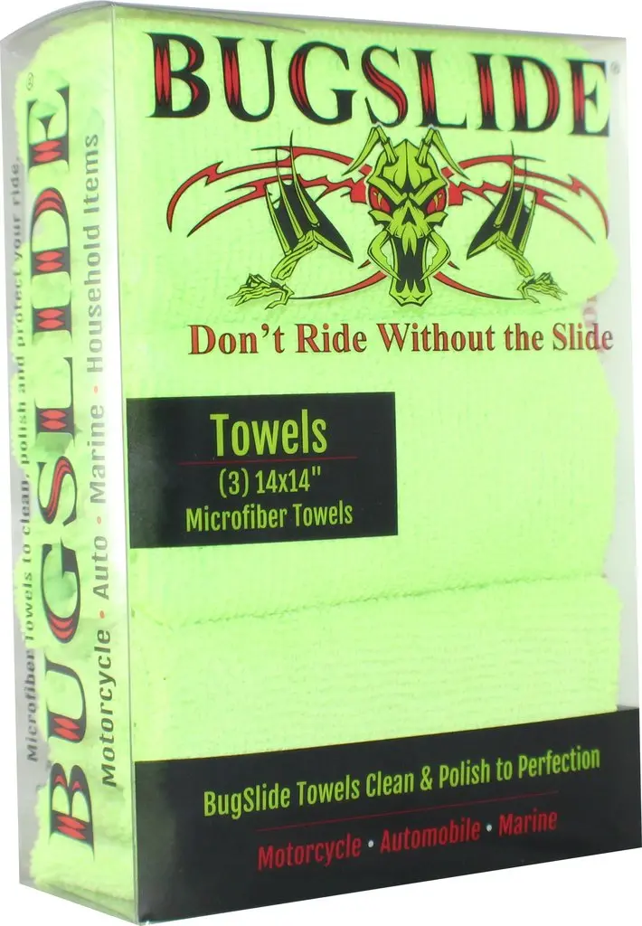 Bugslide 3-Pack Of Microfiber Towels 1